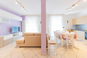 Two-Levels Apartment with Balconies near the Beach